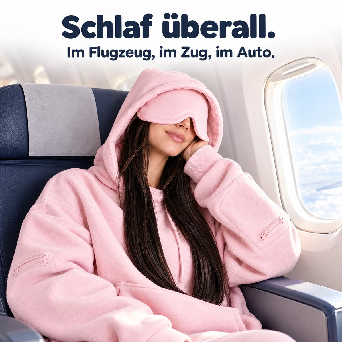 Schlaf überall – im Flugzeug, im Zug, im Auto