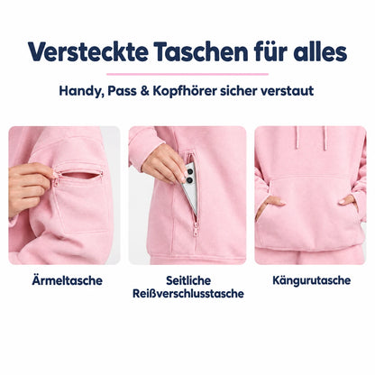 Versteckte Taschen für alles